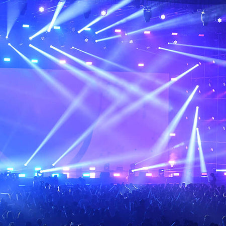 SHEHDS GALAXY300B - Cabeza móvil Beam & Wash & Gobo 300W LED - Tempo Shop