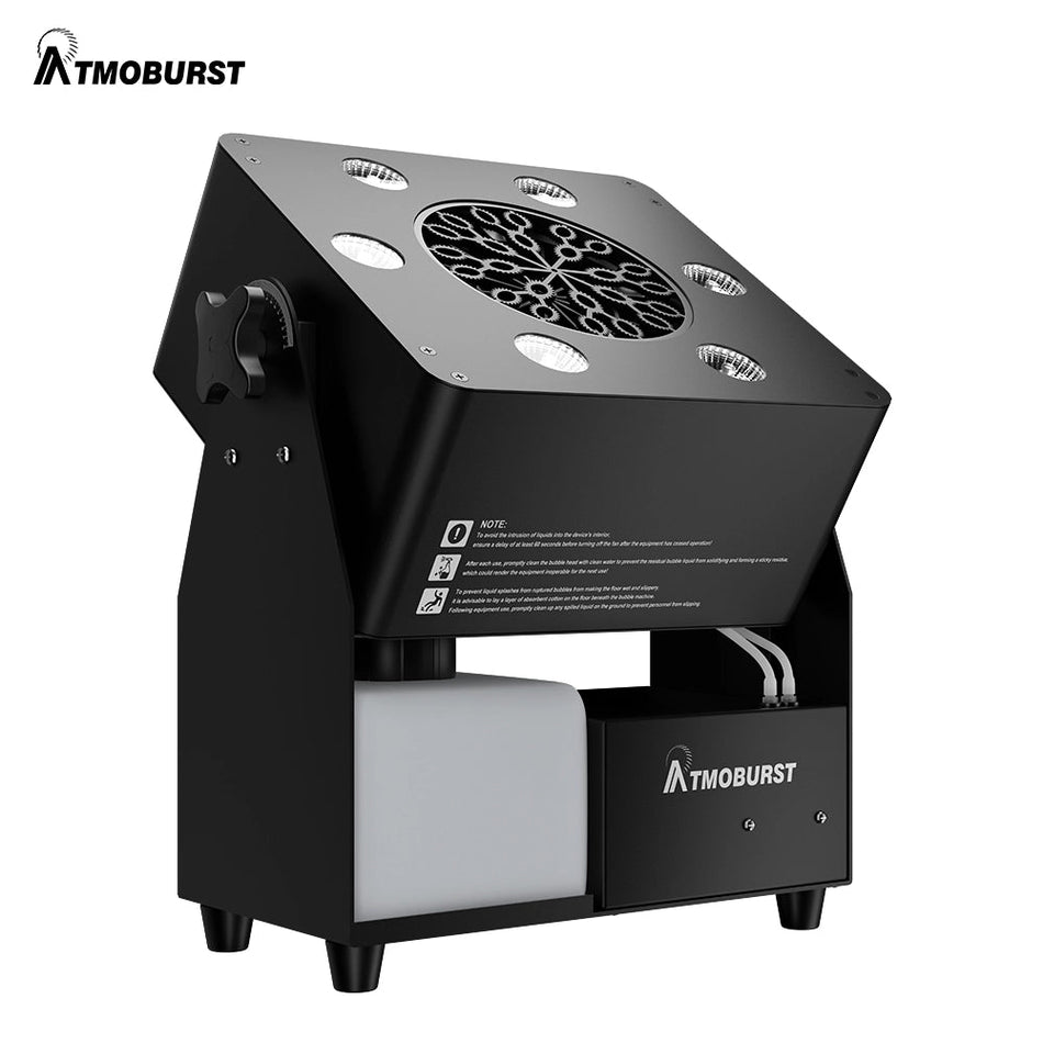 SHEHDS LEDBUB90W - Máquina de burbujas 90W con LED 6x4W RGBW - Tempo Shop