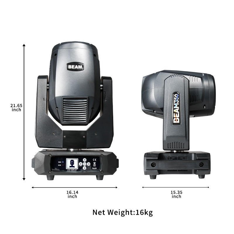 SHEHDS NBB350W17R - Cabeza móvil Beam 350W 17R - Tempo Shop