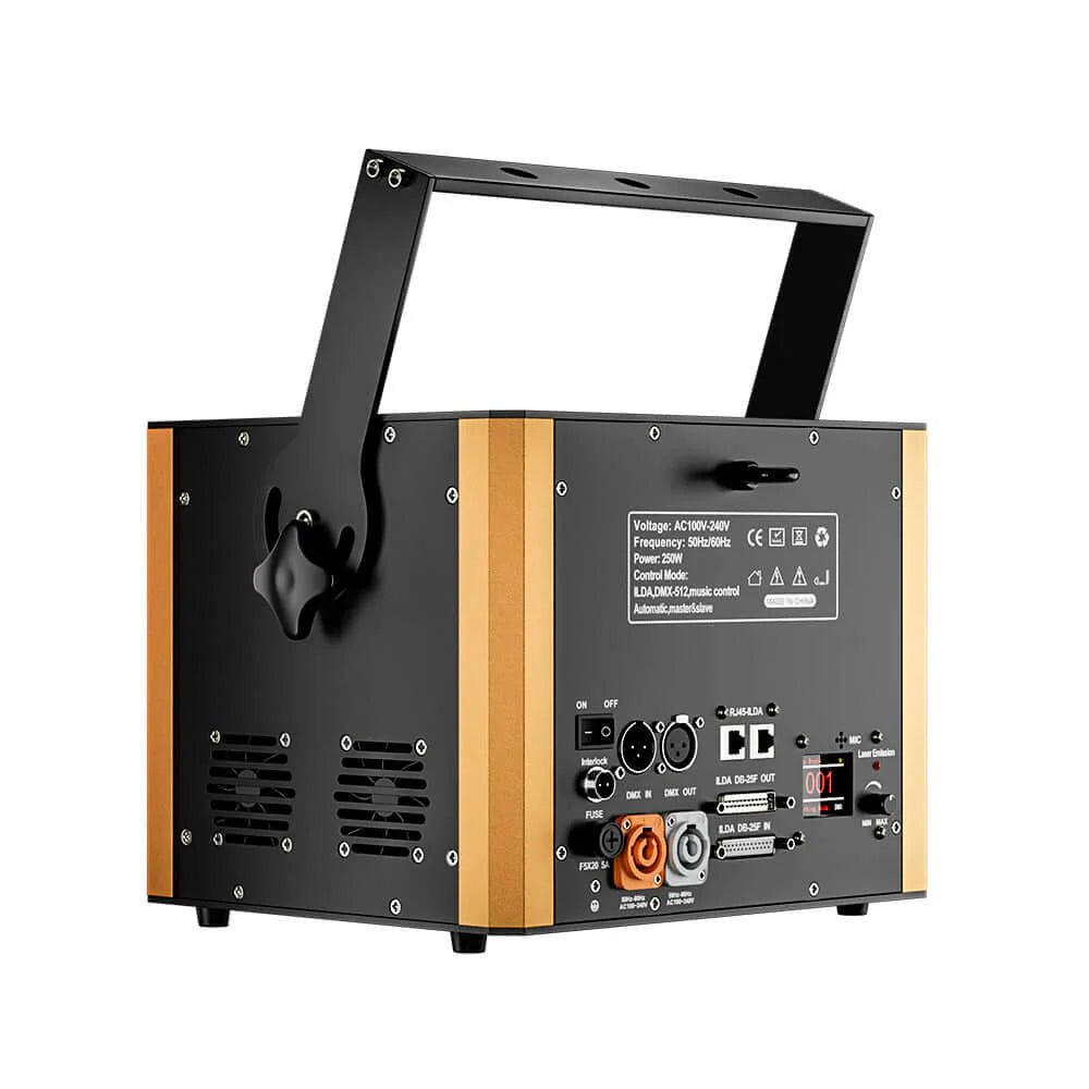 SHEHDS NLA12WRGB - Proyector láser RGB 12W con Control APP - Tempo Shop