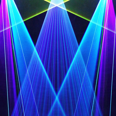 SHEHDS NLA12WRGB - Proyector láser RGB 12W con Control APP - Tempo Shop