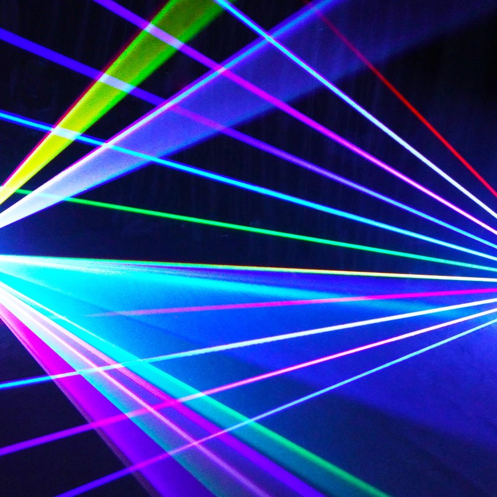 SHEHDS NLA12WRGB - Proyector láser RGB 12W con Control APP - Tempo Shop