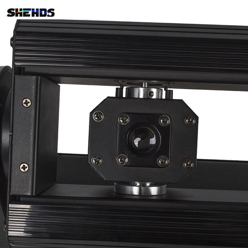 SHEHDS NMHLa6E3in1 - Cabeza móvil Laser 3000 mW RGB 6x500mW con Control APP - Tempo Shop