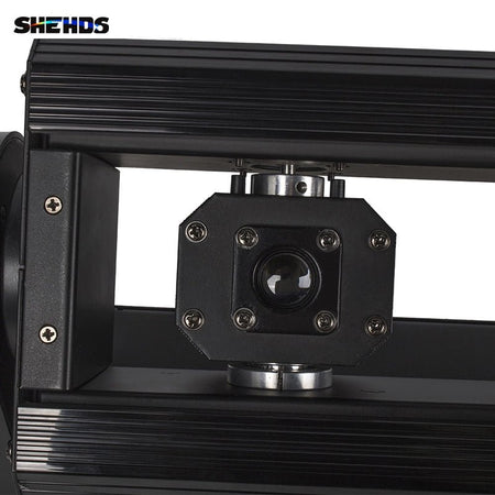 SHEHDS NMHLa6E3in1 - Cabeza móvil Laser 3000 mW RGB 6x500mW con Control APP - Tempo Shop