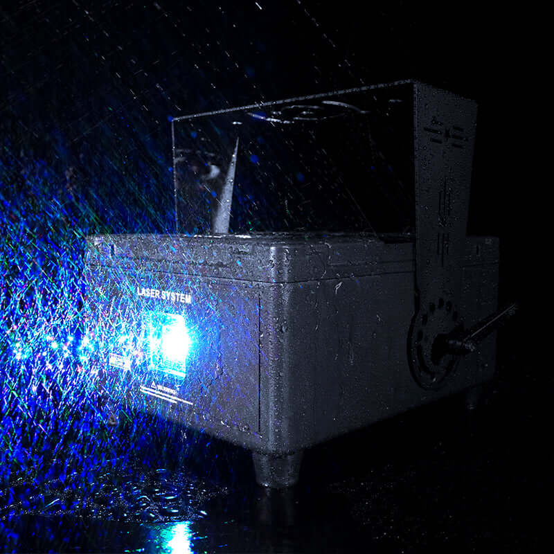 SHEHDS NWALA12WRGB - Proyector láser RGB 12W con Control APP, Impermeable IP65 - Tempo Shop