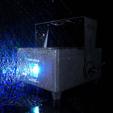 SHEHDS NWALA12WRGB - Proyector láser RGB 12W con Control APP, Impermeable IP65 - Tempo Shop