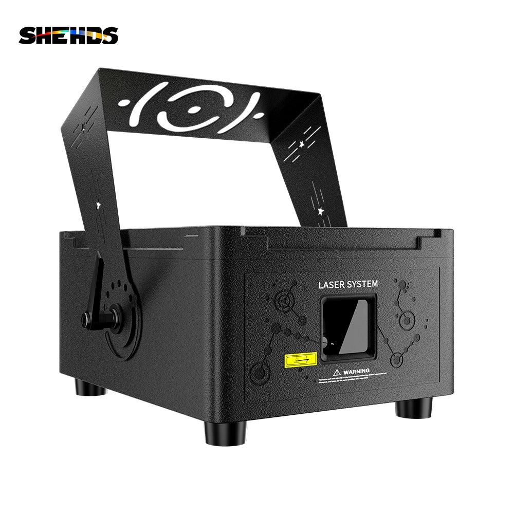 SHEHDS NWALA12WRGB - Proyector láser RGB 12W con Control APP, Impermeable IP65 - Tempo Shop