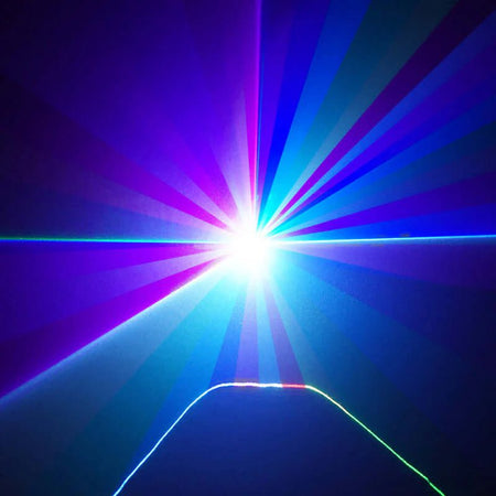 SHEHDS NWALA12WRGB - Proyector láser RGB 12W con Control APP, Impermeable IP65 - Tempo Shop