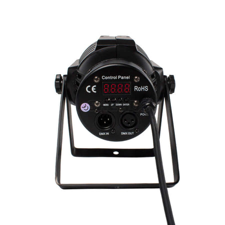 SHEHDS SAPp0718F - Foco Mini Par LED 7×18W RGBWA+UV en Aleación de Aluminio - Tempo Shop