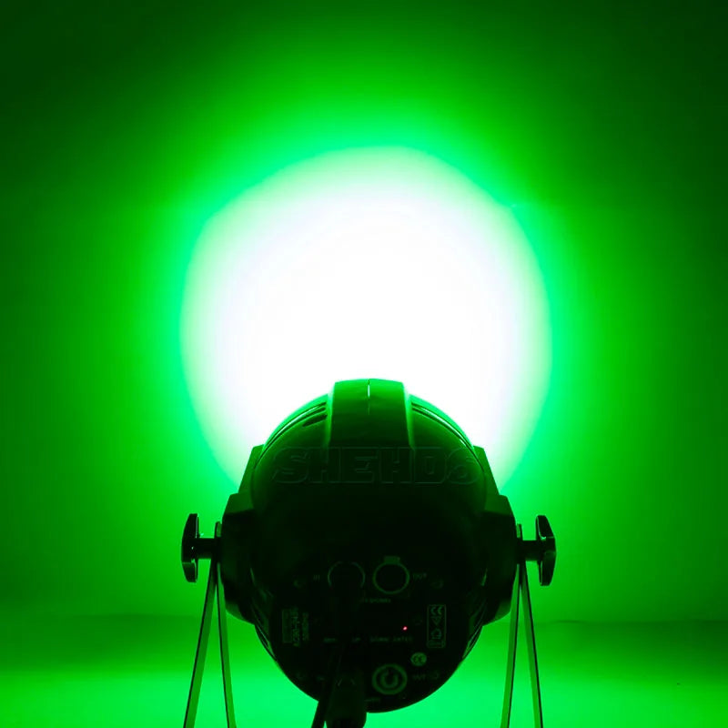 SHEHDS BAP1818F - Mini Par LED Grande en Aleación de Aluminio 18×18W RGBWA+UV 6in1 - Tempo Shop