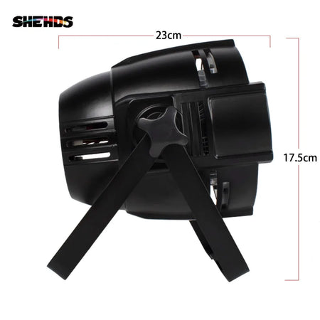 SHEHDS BAP1818F - Mini Par LED Grande en Aleación de Aluminio 18×18W RGBWA+UV 6in1 - Tempo Shop