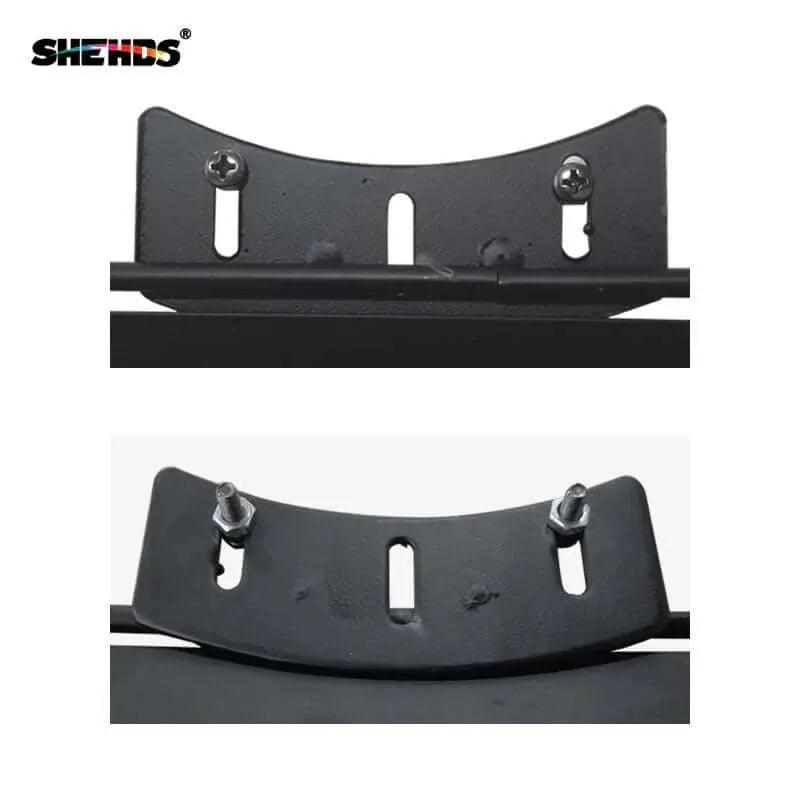 SHEHDS BarnDoors - B - 2x Aletas de Hierro para Focos LED COB Par - Tempo Shop