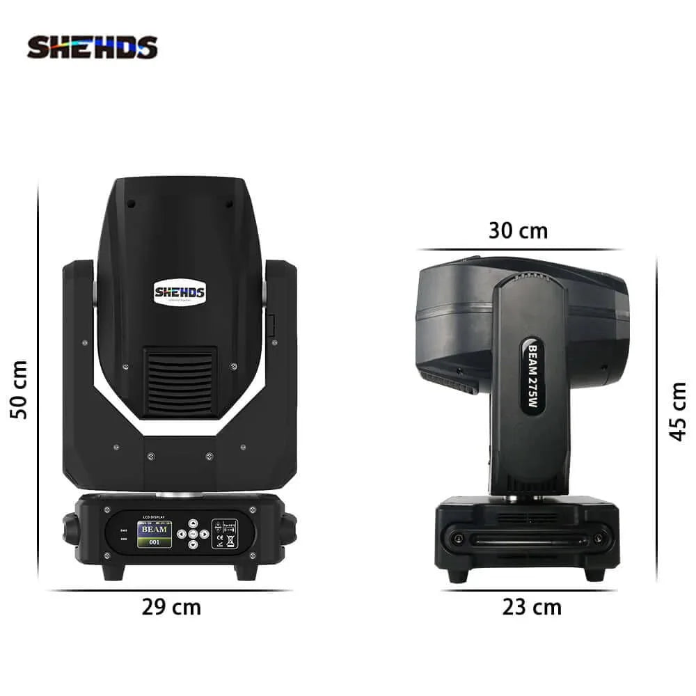SHEHDS BB275W10R - Cabeza móvil Beam 275W 10R - Tempo Shop