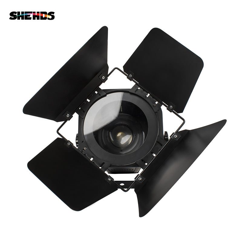 SHEHDS DoZPCOB200WCW - LED COB Zoom Par 200W Bicolor con Barndoors - Tempo Shop
