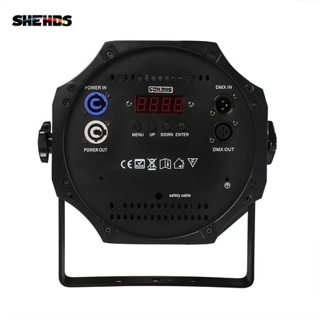 SHEHDS DoZPCOB200WCW - LED COB Zoom Par 200W Bicolor con Barndoors - Tempo Shop