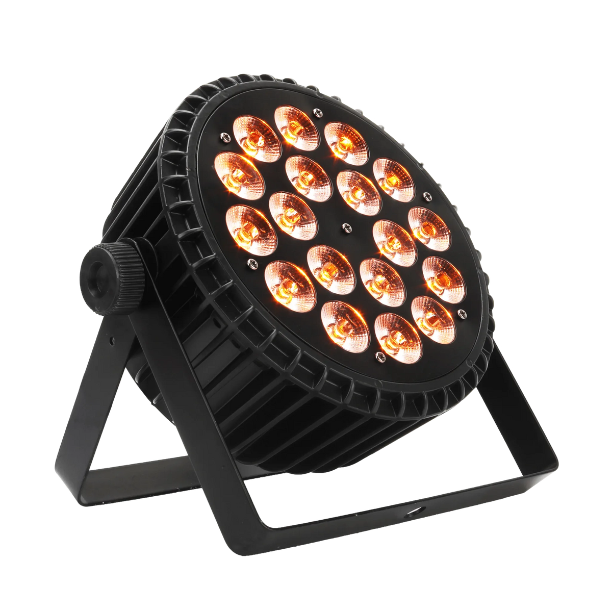 SHEHDS FAP1818F - Mini Par LED Plano en Aleación de Aluminio 18×18W RGBWA+UV - Tempo Shop