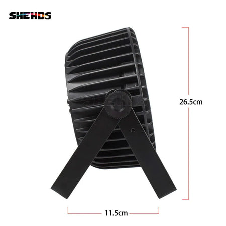 SHEHDS FAP1818F - Mini Par LED Plano en Aleación de Aluminio 18×18W RGBWA+UV - Tempo Shop