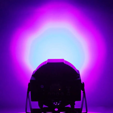 SHEHDS FP0718F - Foco Par Slim Silencioso LED 7×18W RGBWA+UV - Tempo Shop