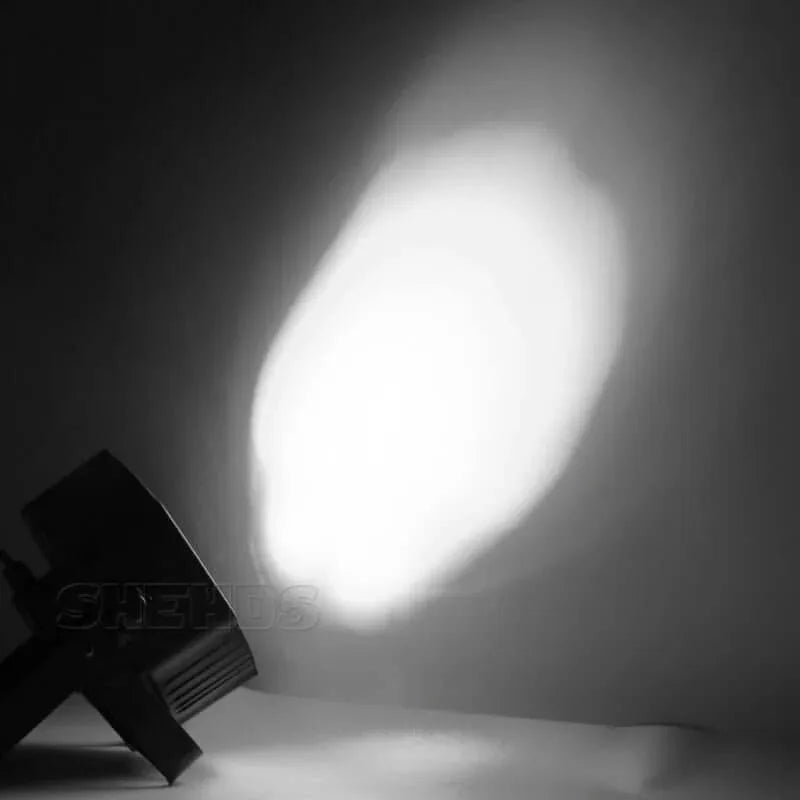 SHEHDS FP0718F - Foco Par Slim Silencioso LED 7×18W RGBWA+UV - Tempo Shop