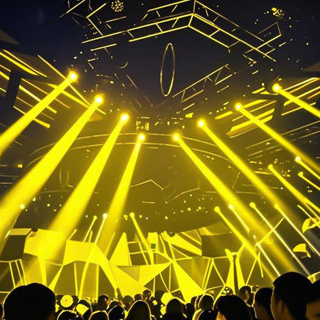 SHEHDS GalaxyJet LED Beam 300W - Cabeza móvil beam LED profesional para DJ, eventos y conciertos - Tempo Shop