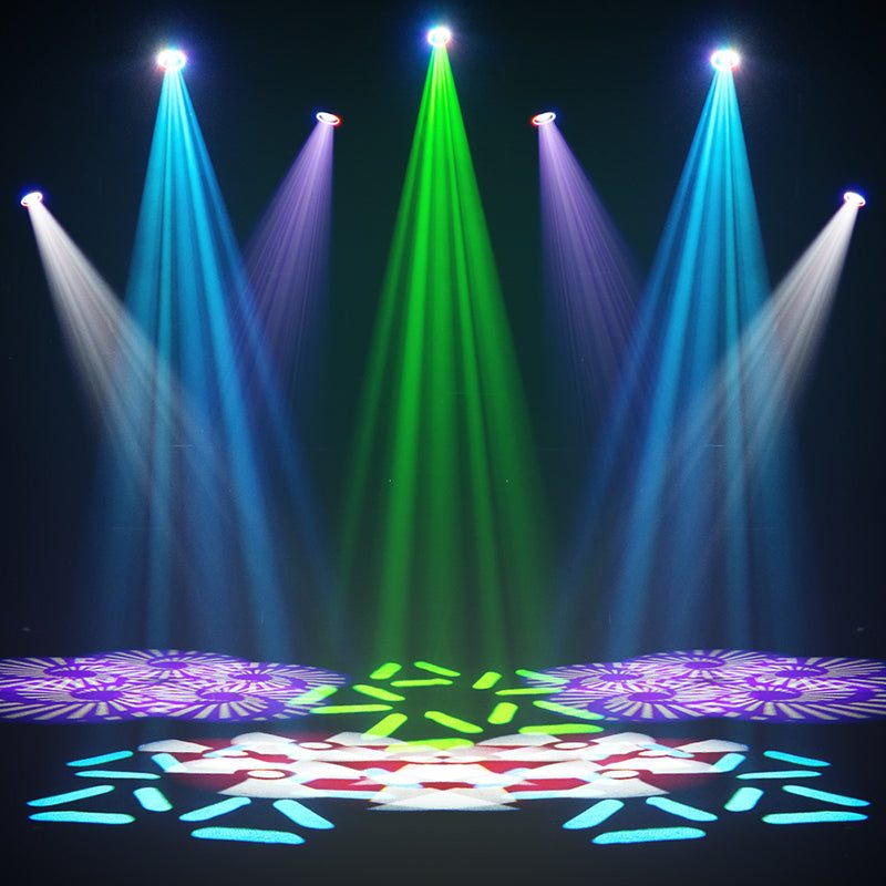 SHEHDS GalaxyJet SH-GALAXY300B - Cabeza móvil LED 300W 3 en 1 Beam, Spot y Wash para escenario, iglesia, directos y eventos -