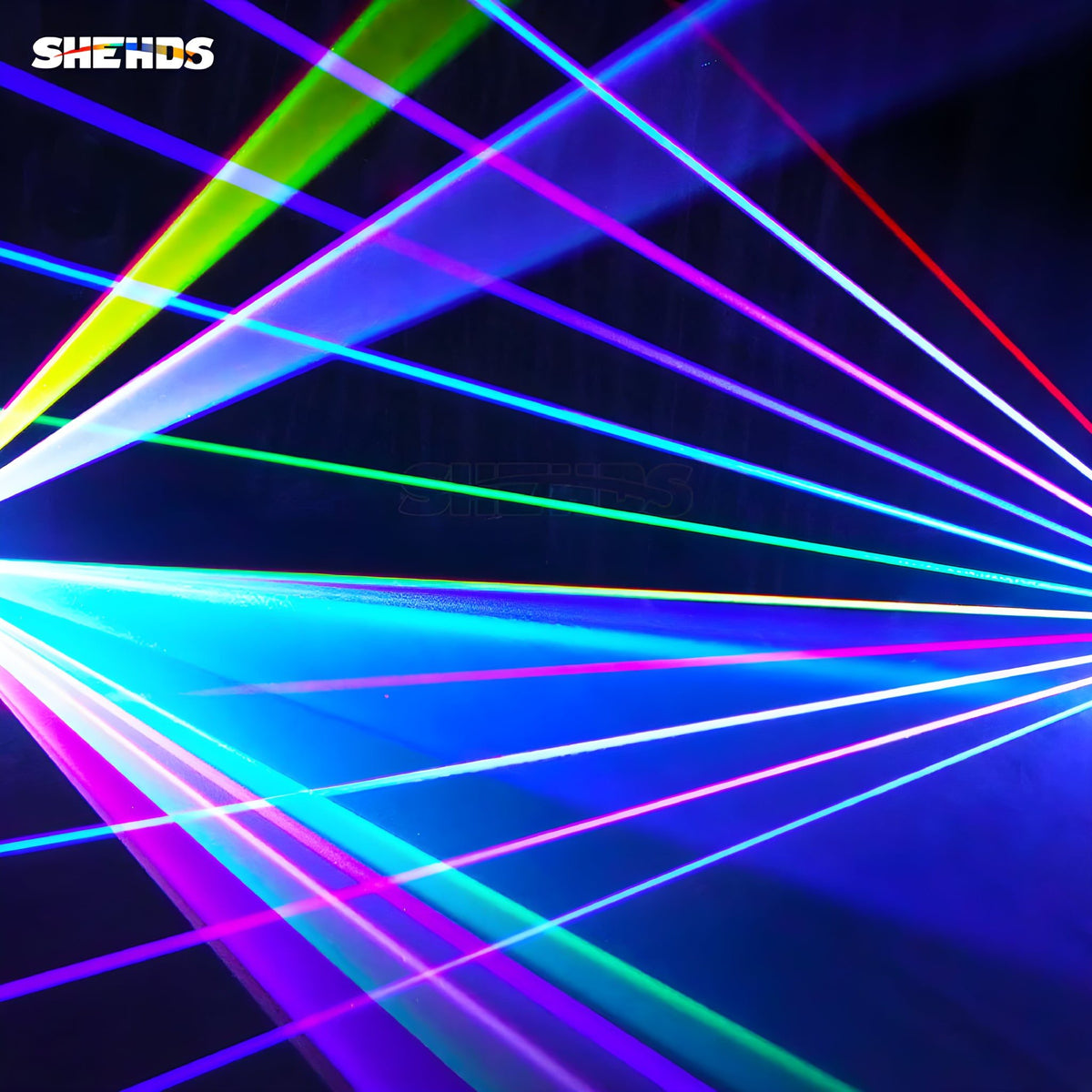 SHEHDS LA12WRGB - Proyector láser RGB 12W 25kpps ILDA - Tempo Shop