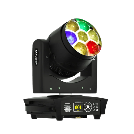 SHEHDS MNBWBE0740D - JMS WEBB Small Bee Eye 7×40 W RGBW Moving Head Zoom & Beam & Wash - Tempo Shop