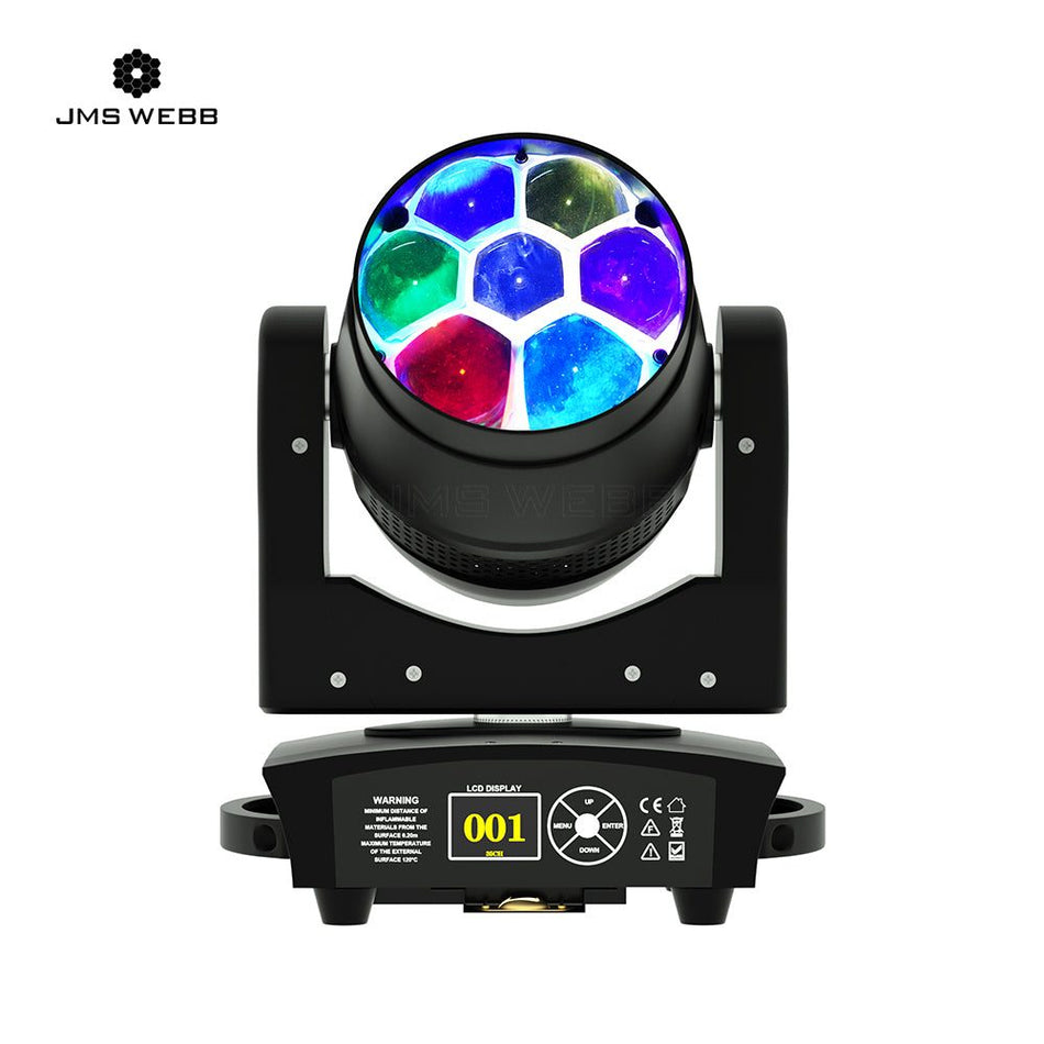 SHEHDS MNBWBE0740D - JMS WEBB Small Bee Eye 7×40 W RGBW Moving Head Zoom & Beam & Wash - Tempo Shop