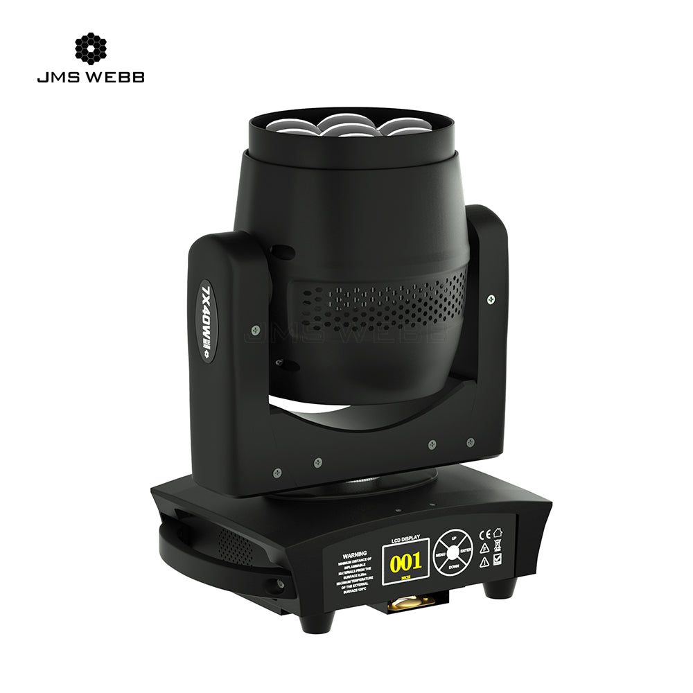 SHEHDS MNBWBE0740D - JMS WEBB Small Bee Eye 7×40 W RGBW Moving Head Zoom & Beam & Wash - Tempo Shop