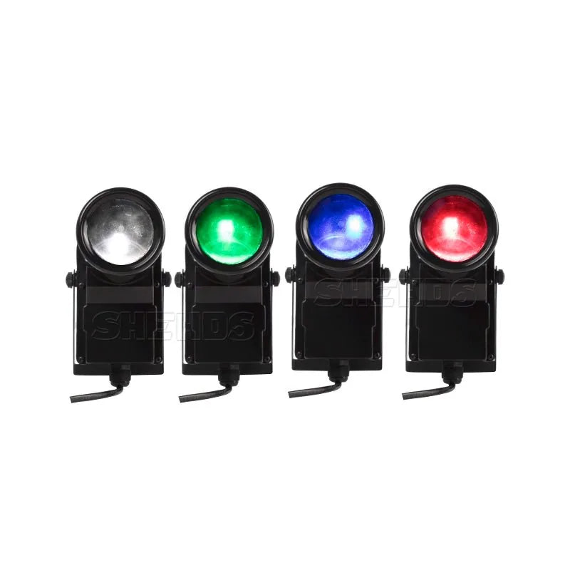 SHEHDS MnSS10WD - Foco Mini Spotlight LED 10W RGBW 4in1 - Tempo Shop