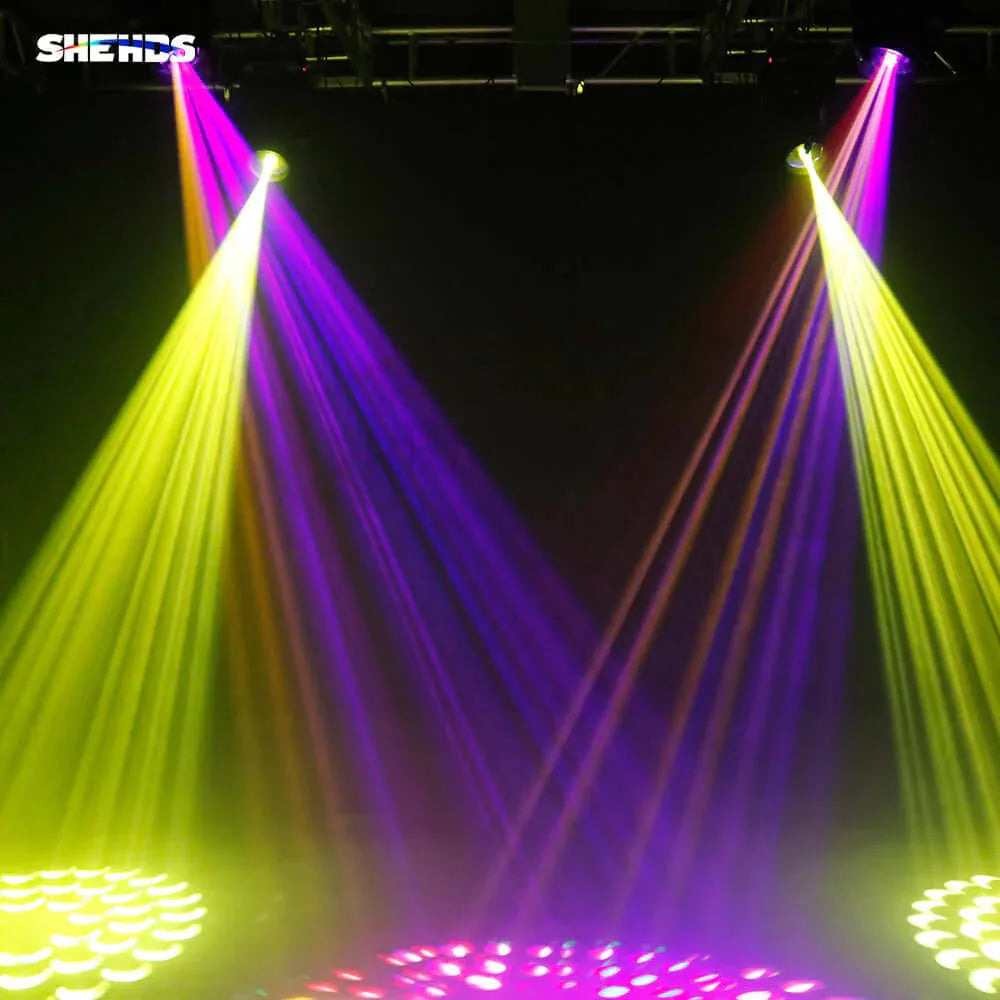 SHEHDS NBB350W17R - Cabezal Móvil Bulb Beam 350W 17R para Conciertos, Clubs y Eventos - Tempo Shop