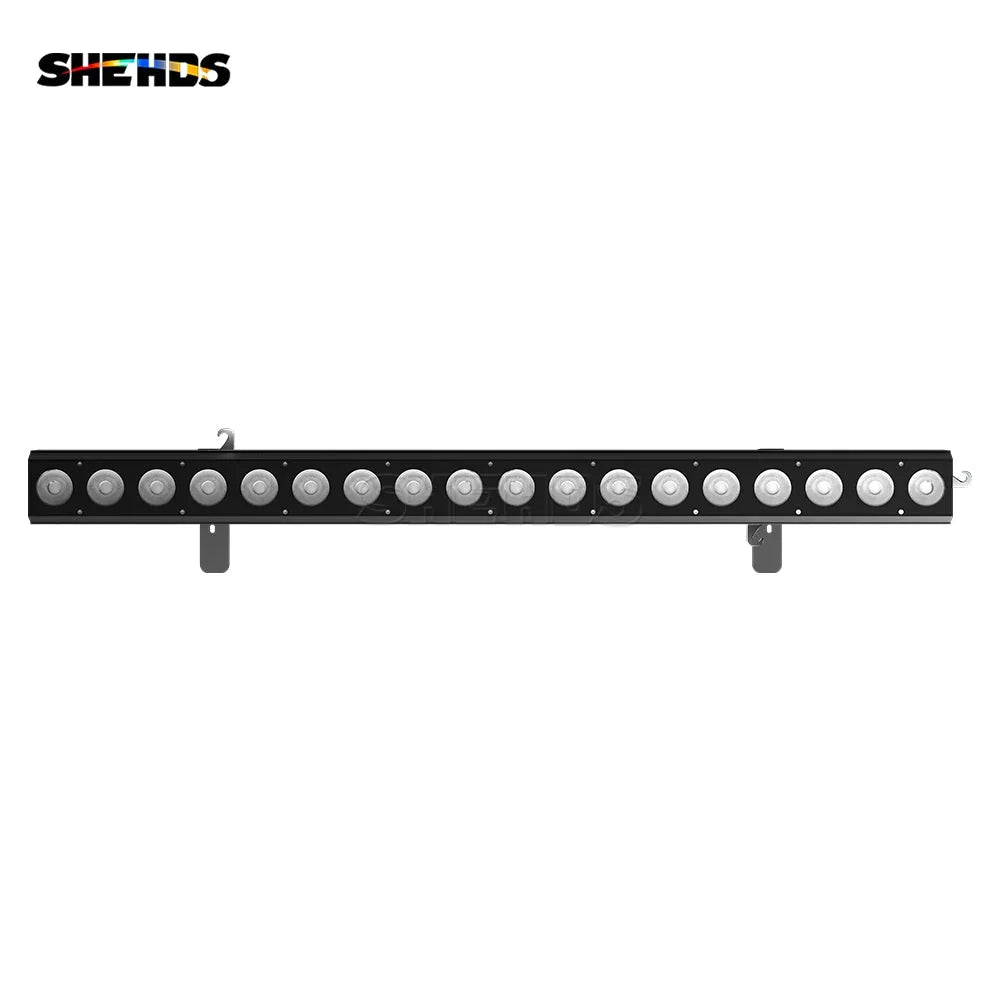 SHEHDS NPOWW1818F - Patchwork Wall Wash LED 18×18W RGBWA+UV con Ventilación Recirculante - Tempo Shop