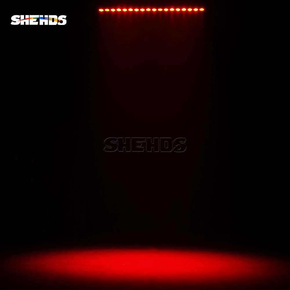 SHEHDS NPOWW1818F - Patchwork Wall Wash LED 18×18W RGBWA+UV con Ventilación Recirculante - Tempo Shop