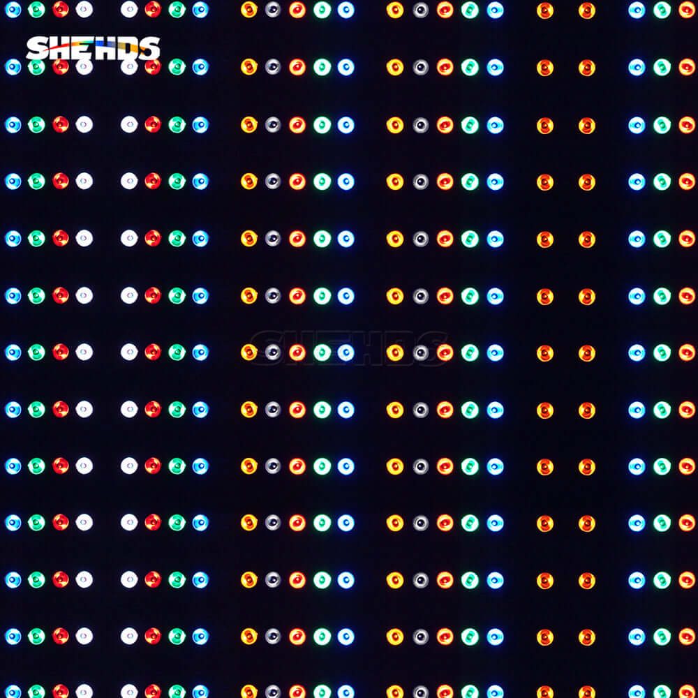 SHEHDS NPOWW1818F - Patchwork Wall Wash LED 18×18W RGBWA+UV con Ventilación Recirculante - Tempo Shop