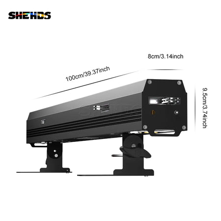 SHEHDS NPOWW1818F - Patchwork Wall Wash LED 18×18W RGBWA+UV con Ventilación Recirculante - Tempo Shop