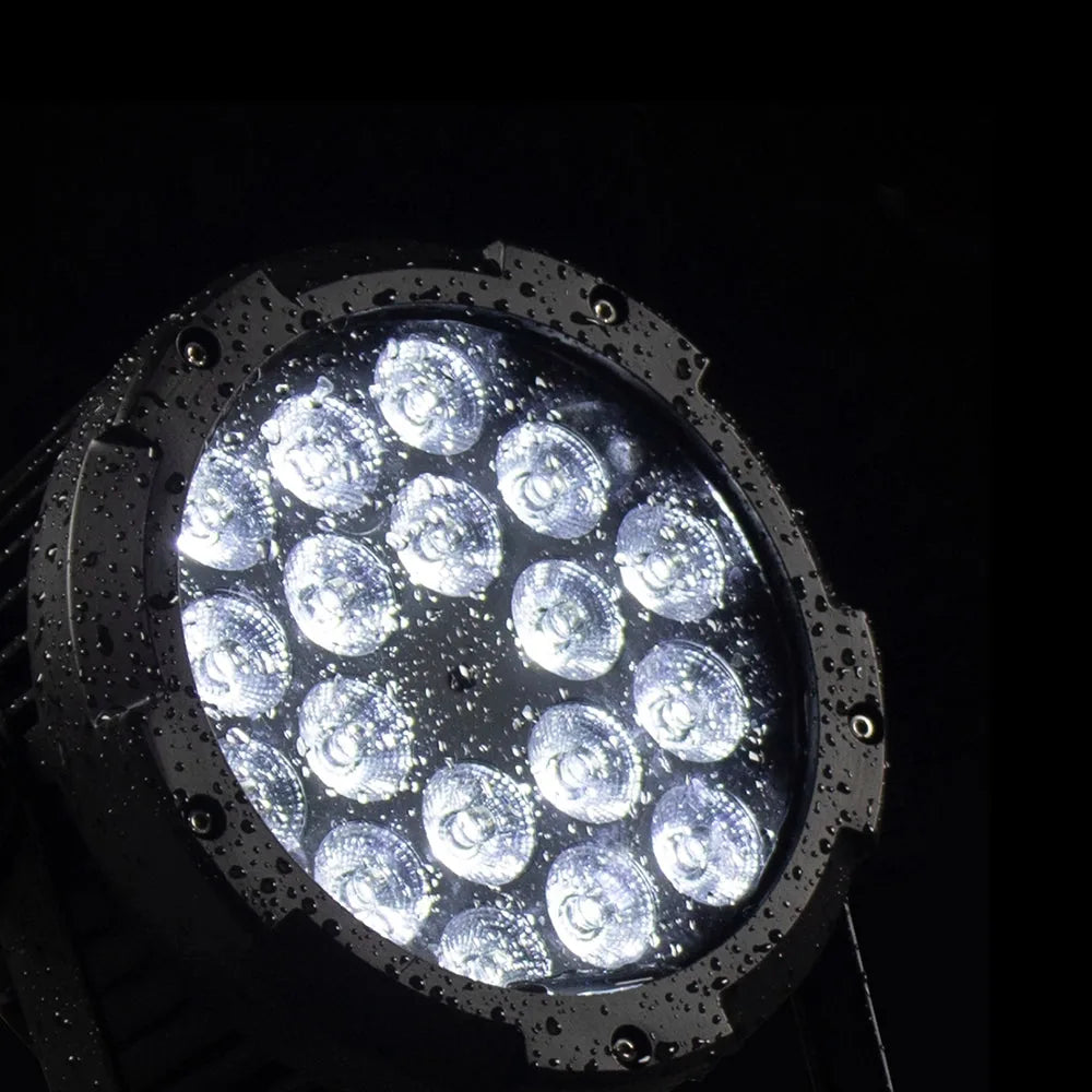 SHEHDS NWaFAP1818F - Foco Par LED Impermeable 18×18W RGBWA+UV 6in1 IP65 - Tempo Shop