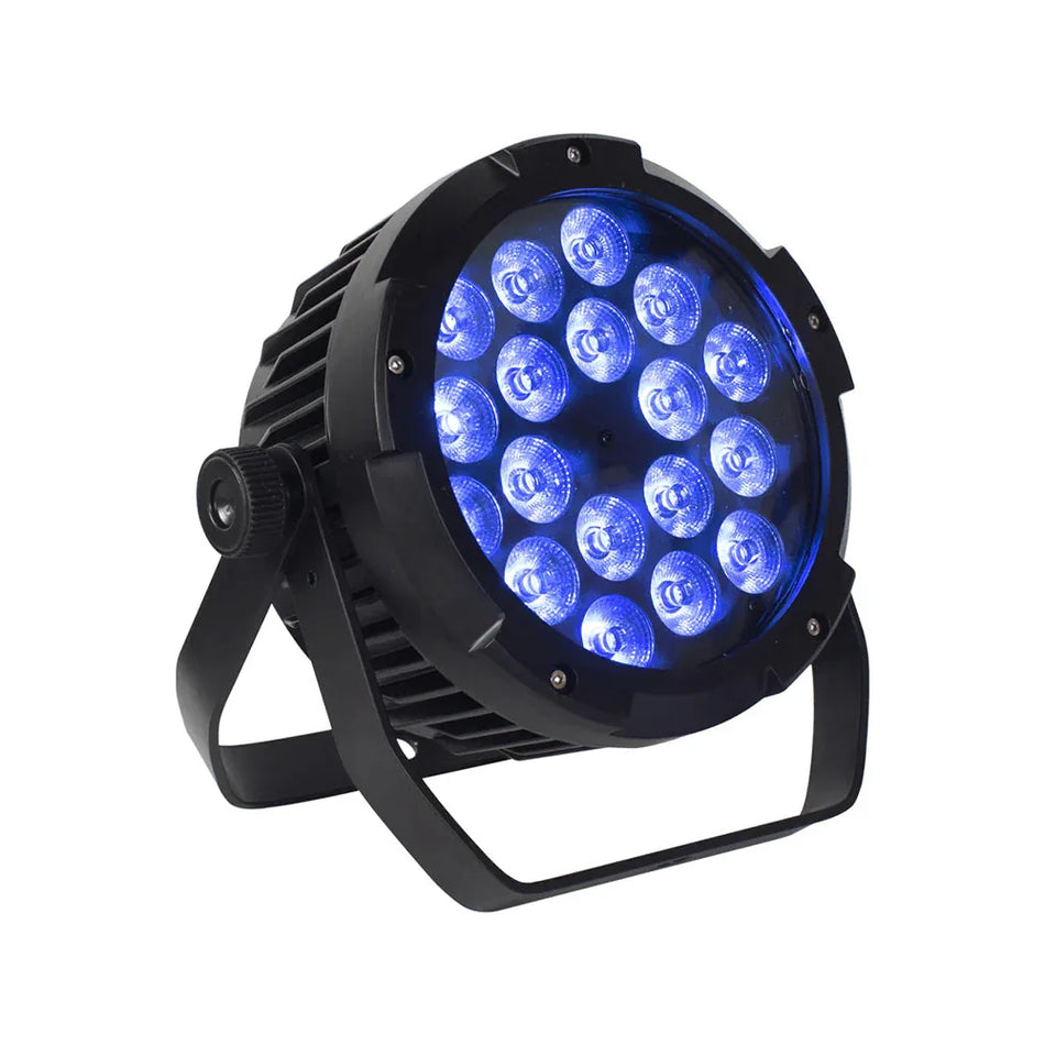 SHEHDS NWaFAP1818F - Foco Par LED Impermeable 18×18W RGBWA+UV 6in1 IP65 - Tempo Shop