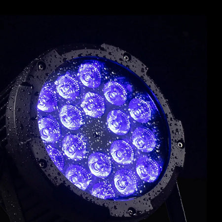 SHEHDS NWaFAP1818F - Foco Par LED Impermeable 18×18W RGBWA+UV 6in1 IP65 - Tempo Shop