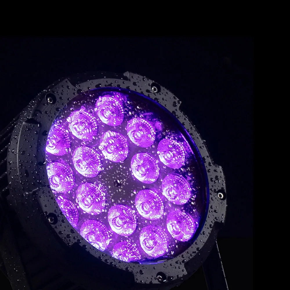 SHEHDS NWaFAP1818F - Foco Par LED Impermeable 18×18W RGBWA+UV 6in1 IP65 - Tempo Shop