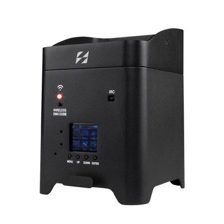 SHEHDS RCBaP0618F – Foco PAR LED a Batería 6×18W RGBAW+UV con Control Inalámbrico y WiFi - Tempo Shop