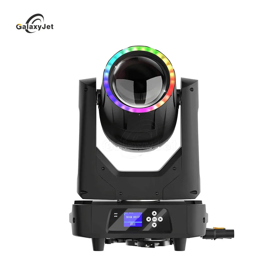 SHEHDS SHE-WARBB380W19R GalaxyJet - Cabeza móvil beam IP65 de 380 W con anillo LED - Tempo Shop
