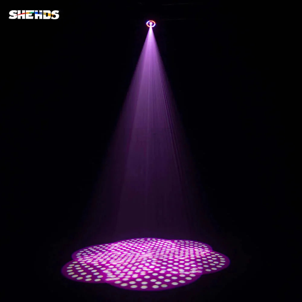 SHEHDS SpCMH100W – Spot Móvil LED 100 W con 6 Prismas, Anillo LED y Pantalla LCD - Tempo Shop