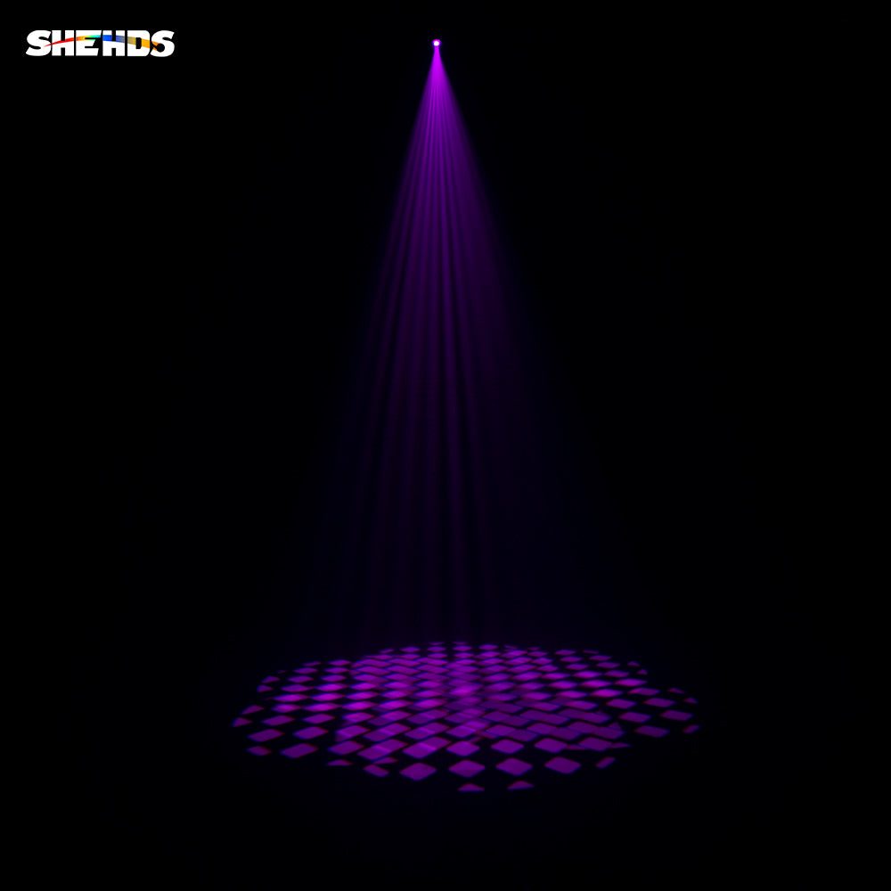 SHEHDS SpCMH100W – Spot Móvil LED 100 W con 6 Prismas, Anillo LED y Pantalla LCD - Tempo Shop