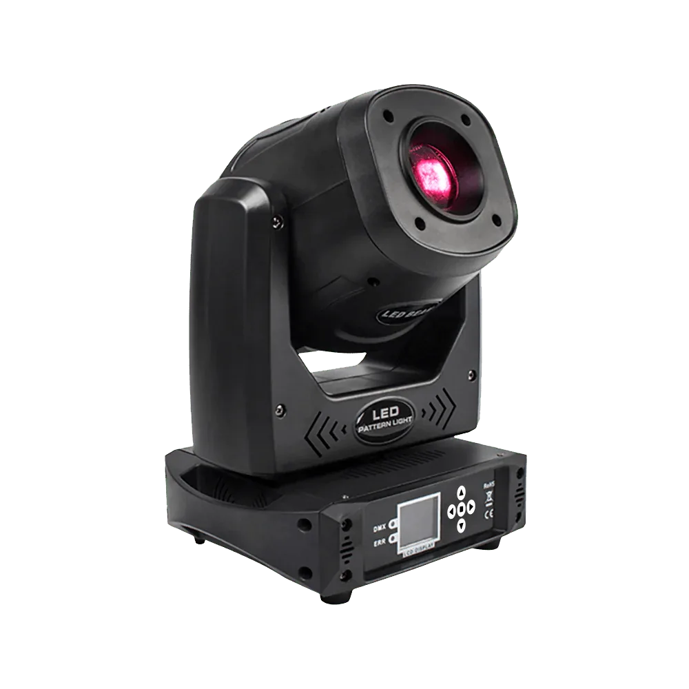 SHEHDS SpMH100W - Cabeza móvil Spot LED 100 W con 6 Prismas y Gobo - Tempo Shop