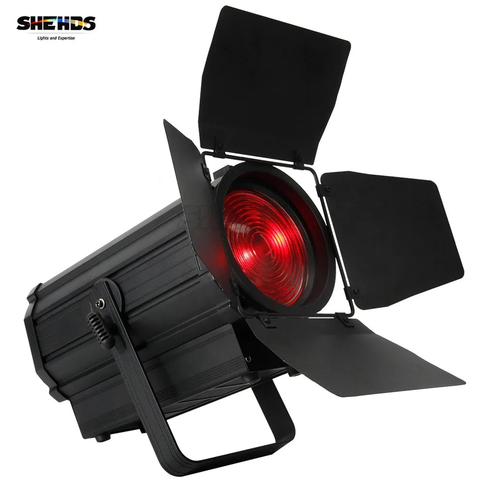 SHEHDS Thea250WRGBW - Spotlight 250W RGBW con Barndoors - Tempo Shop