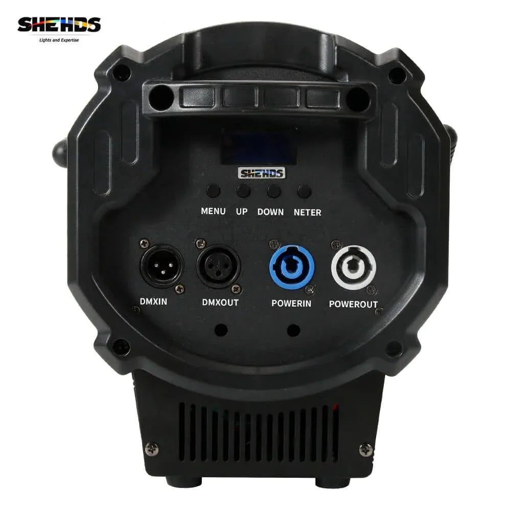 SHEHDS Thea250WWC - Foco LED Spotlight 250W Cool & Warm White con Barndoors - Tempo Shop