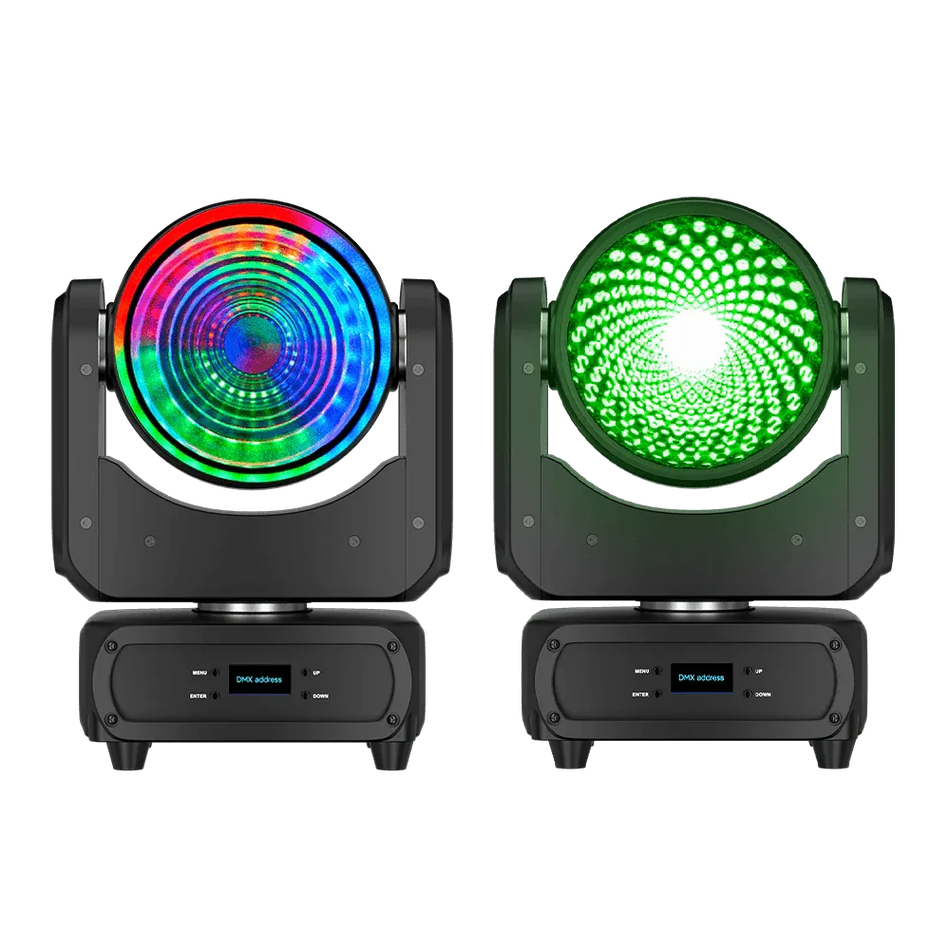 SHEHDS WMH120W4D - Foco Móvil Wash LED 120W RGBW 4in1 - Tempo Shop