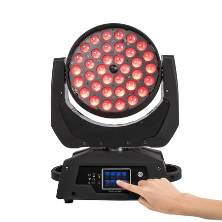 SHEHDS WZMH3618F – Moving Head Wash & Zoom 36×18W RGBWA+UV - Tempo Shop