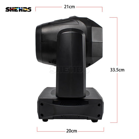 SHEHDS SpMH100W - Cabeza móvil Spot LED 100 W con 6 Prismas y Gobo - Tempo Shop