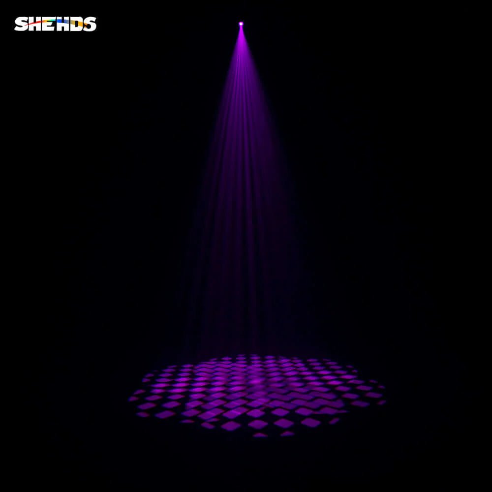 SHEHDS SpMH100W - Cabeza móvil Spot LED 100 W con 6 Prismas y Gobo - Tempo Shop